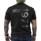 55 Geburtstag Limited Edition Jahrgang 1971 Mann Frau T-Shirt mit Rückendruck