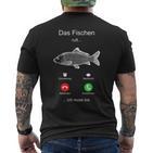Cooles Das Fischen Ruft Angel Geburtstag Geschenk T-Shirt mit Rückendruck