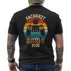 Facharzt Bestanden Abschluss Facharzt 2026 T-Shirt mit Rückendruck