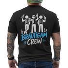 Jga Männer Junggesellenabschied Herren Poltern Jga T-Shirt mit Rückendruck