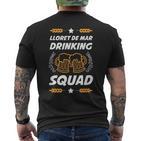 Lustiges Party-Zitat T-Shirt mit Rückendruck