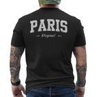 Parisportouvenir Fanartikel T-Shirt mit Rückendruck