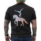 Pferdesport Pferdeoltioltigieren T-Shirt mit Rückendruck