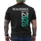 Realschule Geschafft 2026 Realschulabschluss T-Shirt mit Rückendruck