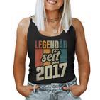 9 Geburtstag Junge Mädchen 9 Jahre 2017 Geschenk Lustig Tank Top Frauen