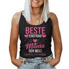 Beste Ehefrau Und Mama Der Welt Tank Top Frauen
