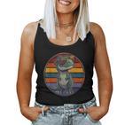 T-Rex Retro Männer Kinder Frauen Lustiger Dinosaurier Tank Top Frauen