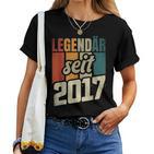 9 Geburtstag Junge Mädchen 9 Jahre 2017 Geschenk Lustig T-shirt Frauen