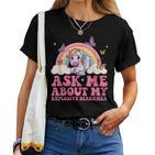 Lustiger Unangemessener Peinlicher Gag Meme Erwachsene Humor Frauen T-shirt Frauen