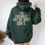 Husband Wife Hoodies