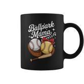 Ballpark Mama Baseball Softball Mom Sports Mother's Day Mom Coffee Mug