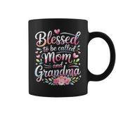 Blessed To Be Called Mom And Grandma Floral Mother's Day Coffee Mug