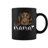 Chocolate Lab Mama Brown Labrador Mom The Dog Mother Coffee Mug