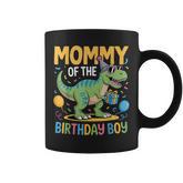 Mommy Of The Birthday Party Outfit Dinosaur Squad Mom Coffee Mug