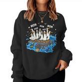Mom Seagull Family Mother Lover Women Women Sweatshirt