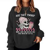 Twin Mom Of Twins Twin Mama Twin Mother Women Sweatshirt