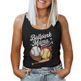 Ballpark Mama Baseball Softball Mom Sports Mother's Day Mom Women Tank Top