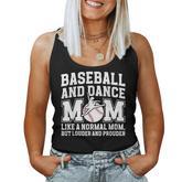 Baseball And Dance Mom Definition Dancing And Baseball Mom Women Tank Top