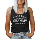 First Time Grammy Est 2026 Soon To Be Mom Mother's Day Women Tank Top