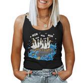 Mom Seagull Family Mother Lover Women Women Tank Top