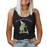 Off To Commit Mom Foolery Mama Frog Mother's Day Mom Life Women Tank Top