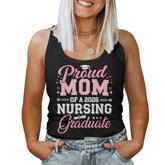 Proud Mom Of A 2026 Nursing Graduate Nurse Graduation 2026 Women Tank Top