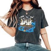 Mom Seagull Family Mother Lover Women Women's Oversized Comfort T-Shirt