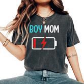Boy Mom Boy Mom Women Women's Oversized Comfort T-Shirt