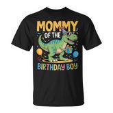 Mommy Of The Birthday Party Outfit Dinosaur Squad Mom T-Shirt