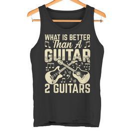 Was Ist Besser Als Eine Gitarre – Zwei Gitarren Tank Top - Seseable