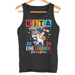 Kita Abgänger 2026 Einhorn Kindergarten Abschied Abschluss Tank Top - Seseable