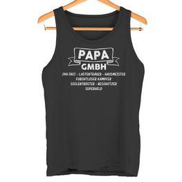 Papa Gmbh Firma Witzigerpruch Unternehmerater Familie Tank Top - Seseable