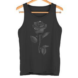 Schönechwarze Rose Goth Gothic Dark Arts Magic Tank Top - Seseable