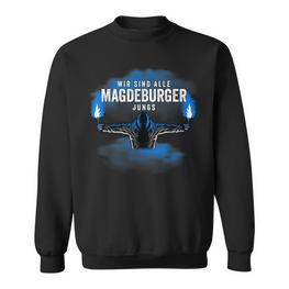 Magdeburger Jungs Fussball Magdeburg Pyro Bengalo Sweatshirt - Seseable