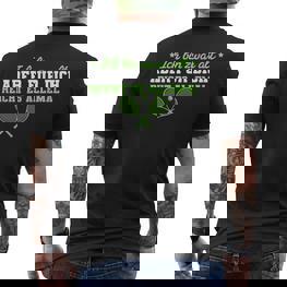 Tennisspieler Ich Bin Zwar Alt Tennis T-Shirt mit Rückendruck - Seseable