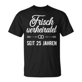 Geschenkilberhochzeit Geschenkideeilberne Hochzeit T-Shirt - Seseable
