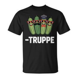 Gurkentruppe Pickle Party Jga Gurken Polterabend T-Shirt - Seseable