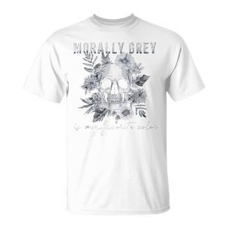 Morally Grey Is My Favorite Color Morally Grey Book Club T-Shirt - Bookorys AU