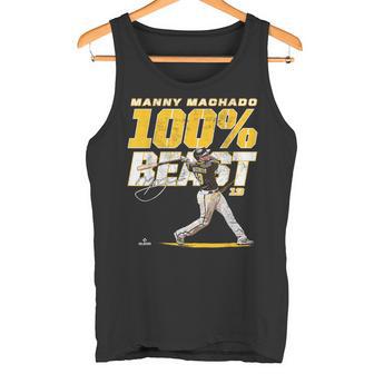 100 Beast Manny Machadoan Diego Mlbpa タンクトップ - Kawaiitshirt