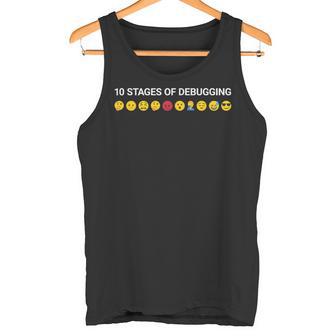 10Tages Of Debugging Lustig Geek Nerd It Admin Informatik Tank Top - Seseable