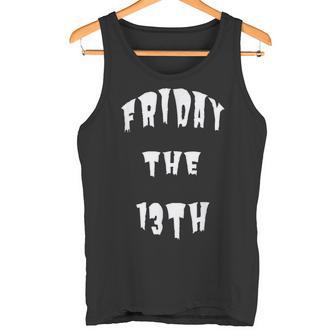 13日の金曜日 不気味なシャツ タンクトップ - Kawaiitshirt