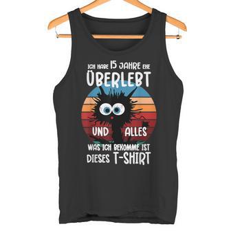 15 Jahreerheiratet Kristallhochzeit Ehe 15 Hochzeitstag Tank Top - Seseable