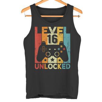 16 Cumpleaños Niño Niña 16 Años Gaming Controller Gamer Camiseta sin mangas - Regaloses