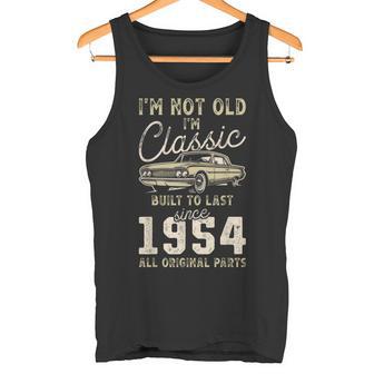 1954年生まれ、72歳の誕生日、クラシックカー タンクトップ - Kawaiitshirt