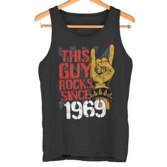 1969Intage Anniversaire Rock Musique Hommes Cadeau Débardeur e - Cadeauxyz