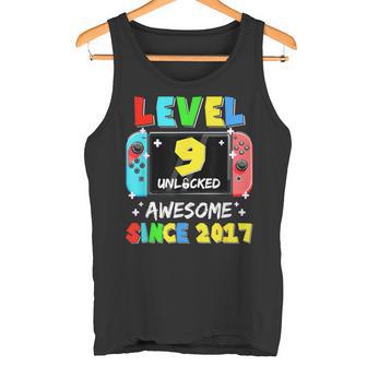 2017年以降、レベル9のロック解除済みゲーム9歳の誕生日。 タンクトップ - Kawaiitshirt
