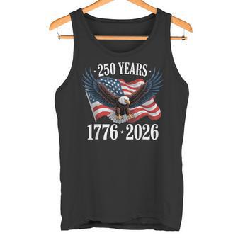 250 Anniversary Usa 2026 Patriotic Eagle 250Th 4Th Of July タンクトップ - Kawaiitshirt