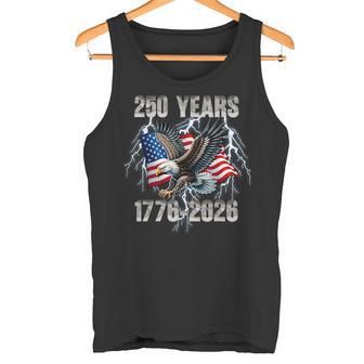 250 Jahre Geburtstag 4 Juli Amerika Usa 250 Jahrestag Tank Top - Seseable