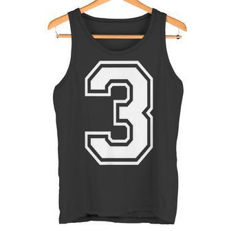 3 Numéro 3 Teamports Graphique Assortiarsity Débardeur e - Cadeauxyz
