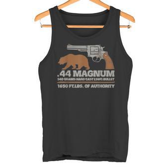 44マグナム ビッグボアハンティングリボルバー、ベアアウトドアトレイルtシャツ タンクトップ - Kawaiitshirt